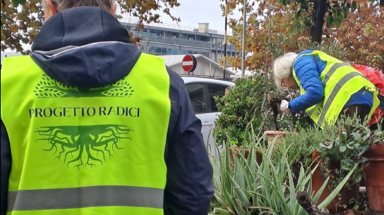 Piazza Certaldo in fiore