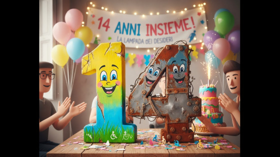 Festa di compleanno de "La lampada dei desideri"