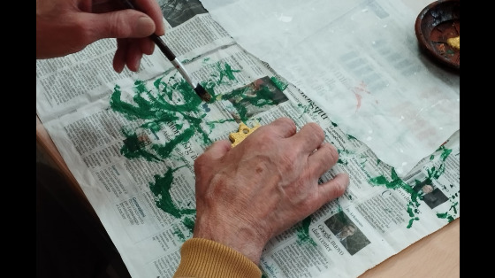 I nonni si preparano al Natale