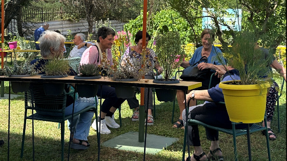 Festa di presentazione del nuovo giardino terapeutico al Centro Diurno Alzheimer Tre Fontane