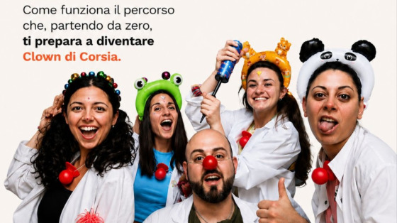 Diventa volontario clown di corsia con NAMO APS!