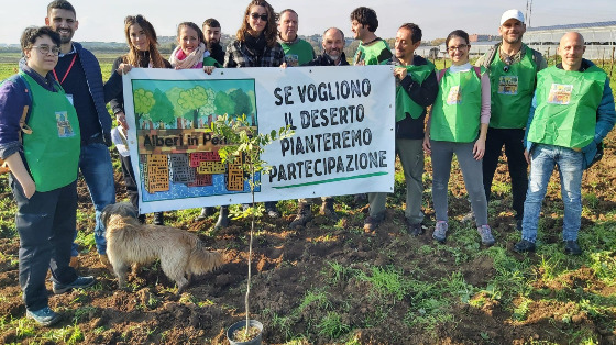 Semina di nuove ghiande e semi nel vivaio forestale didattico la “Fabbrica dell'Ossigeno”