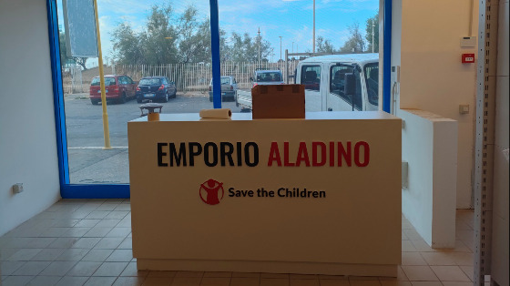 Emporio Aladino con Save the Children